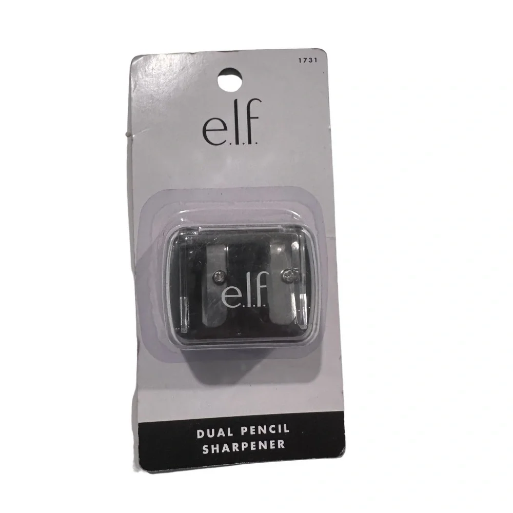 e.l.f Dual-Pencil Sharpener Convenient Essential Tool Sharpens NEW